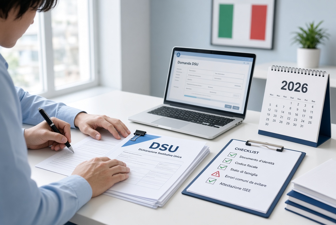 DSU 2026: documenti necessari ed errori più comuni da evitare
